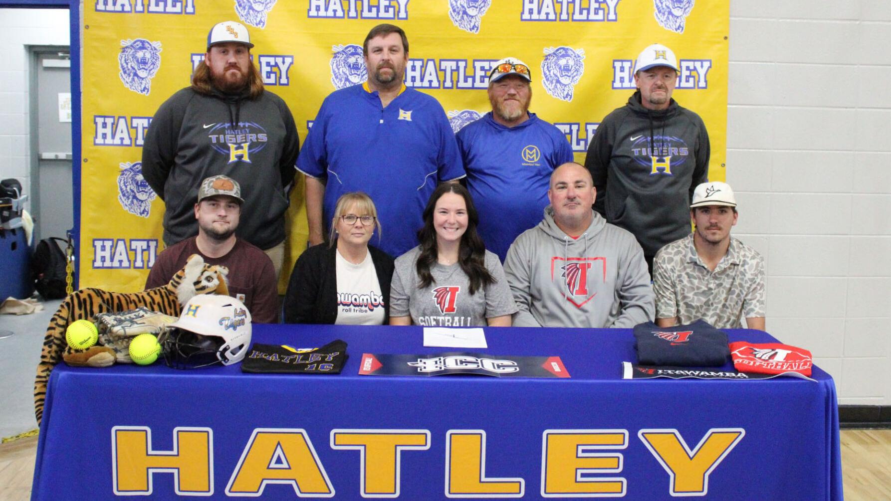 Hatley’s Dabbs inks with Itawamba CC softball